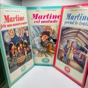 Martine Kids Storybook Set - French 1969 &  1976